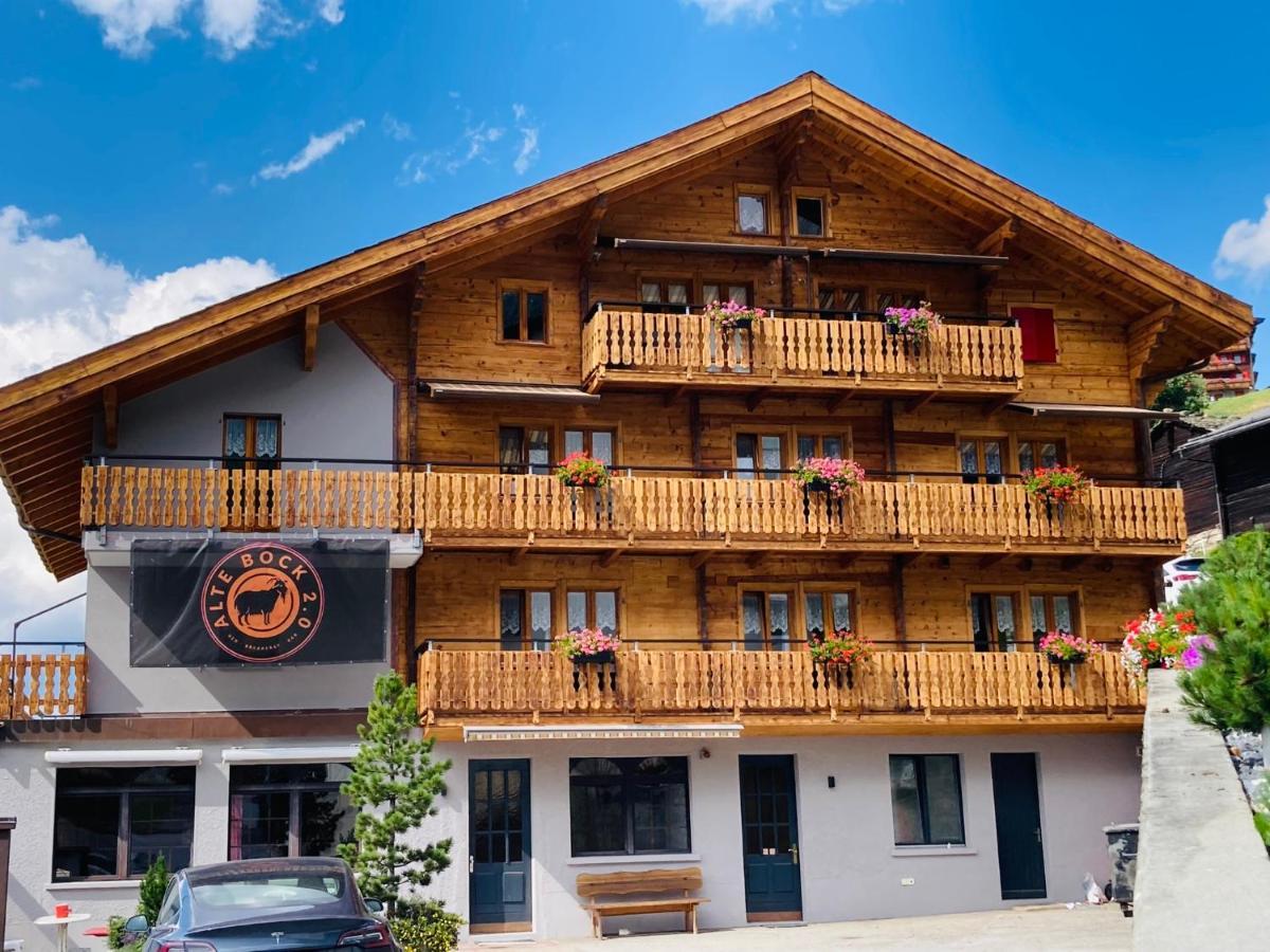 Alte Bock 2.0 Bed & Breakfast Grachen Ngoại thất bức ảnh